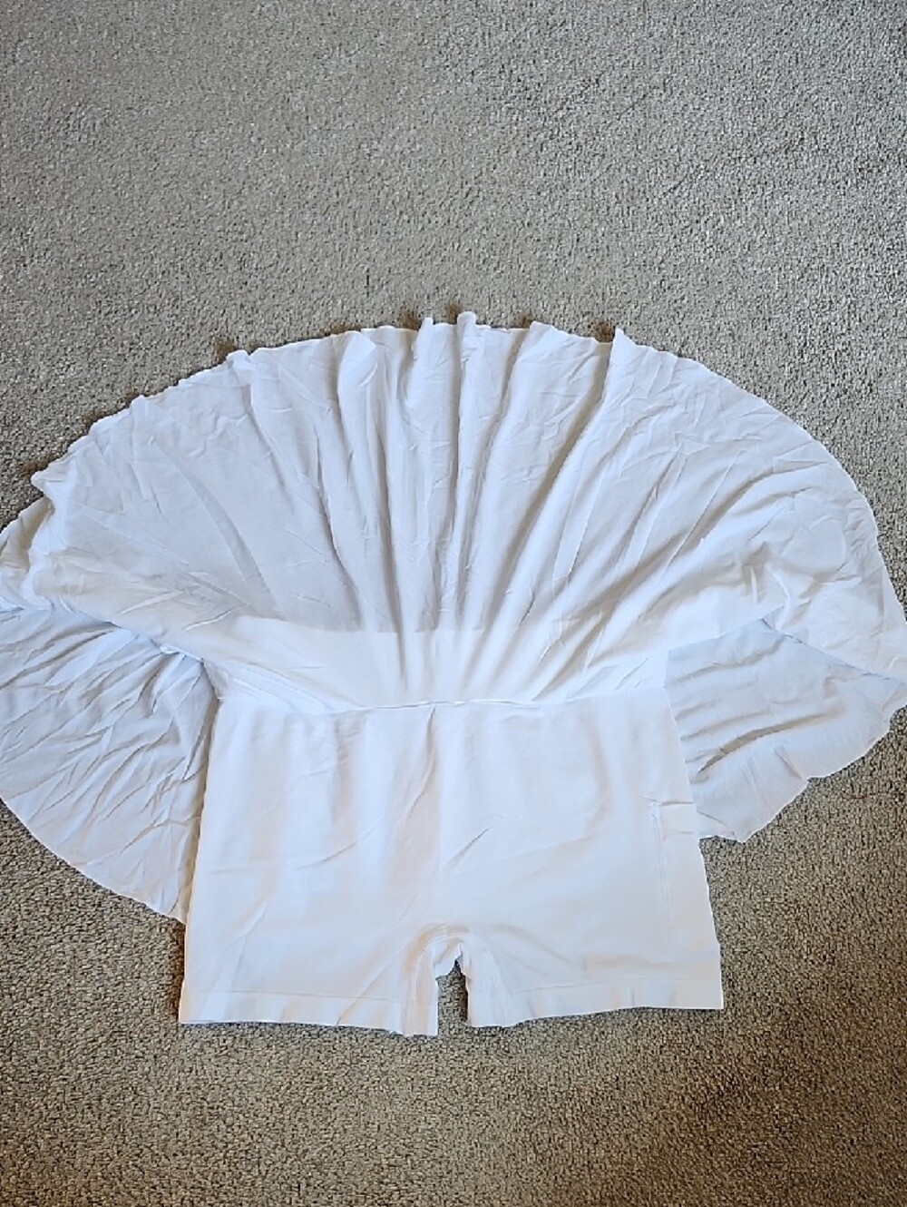 Two Classic Circle Skater Skirts — White and Black B. - Picture 7 of 8